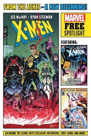 X-MEN: FROM THE ASHES SAMPLER (2024) #1