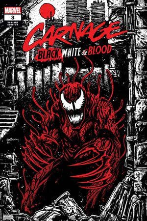 Carnage: Black, White & Blood (2021) #3 (Variant)