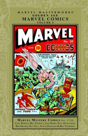 Marvel Masterworks: Golden Age Marvel Comics Vol. 5 (Trade Paperback)