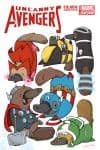 Uncanny Avengers (2012) #18 (Cook Animal Variant) cover