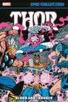 Thor Epic Collection: Blood And Thunder (Trade Paperback) cover