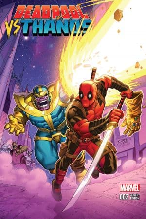 Deadpool Vs. Thanos (2015) #3 (Lim Variant)