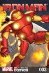 Iron Man: Fatal Frontier Infinite Comic (2013) #3 cover