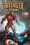 Fantastic Four (2012) #6 (Kerschl Iron Man Many Armors Variant) cover