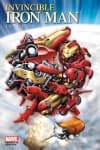 Invincible Iron Man (2008) #25 (IRON MAN BY DESIGN VARIANT) cover