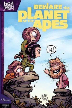 Beware the Planet of the Apes (2024) #1 (Variant)