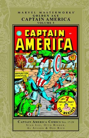 Marvel Masterworks: Golden Age Captain America Vol. 5 (Trade Paperback)