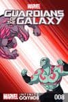 Marvel Universe Guardians of the Galaxy Infinite Comic (2015) #8 cover