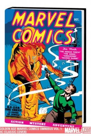 Golden Age Marvel Comics Omnibus Vol. 1 (Hardcover)