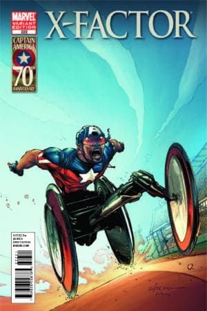 X-Factor (2005) #222 (I Am Captain America Variant)