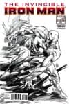 Invincible Iron Man (2008) #508 (Sketch Variant) cover