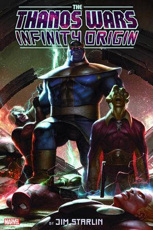 THE THANOS WARS: INFINITY ORIGIN OMNIBUS HC INHYUK LEE COVER (Trade Paperback)