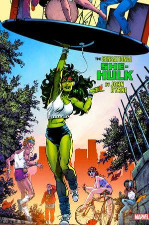 SENSATIONAL SHE-HULK BY JOHN BYRNE OMNIBUS HC BYRNE POSTER COVER (Trade Paperback)