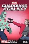 Marvel Universe Guardians of the Galaxy Infinite Comic (2015) #6 cover