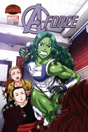 A-Force (2015) #4 (Toshirou Manga Variant)