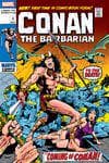 Conan The Barbarian: Facsimile Edition (2021) #1 cover