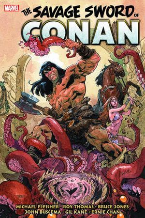 SAVAGE SWORD OF CONAN: THE ORIGINAL MARVEL YEARS OMNIBUS VOL. 5 HC ASRAR COVER (Trade Paperback)