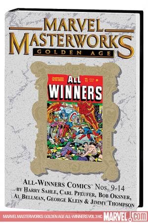 Marvel Masterworks: Golden Age All-Winners Vol. 3 (Hardcover)