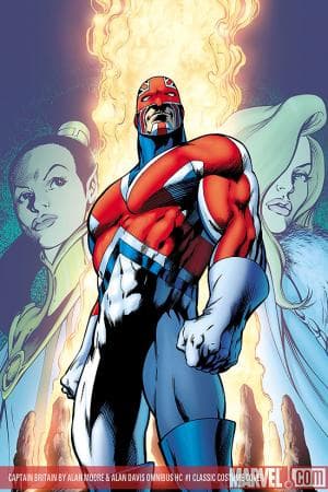 Captain Britain by Alan Moore & Alan Davis (Hardcover)