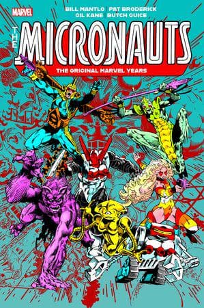 MICRONAUTS: THE ORIGINAL MARVEL YEARS OMNIBUS VOL. 2 HC MICHAEL GOLDEN COVER (Hardcover)