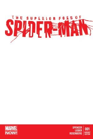 The Superior Foes of Spider-Man (2013) #1 (Blank Cover Variant)