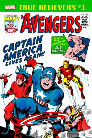 True Believers: Kirby 100th - Avengers: Captain America Lives Again! (2017)