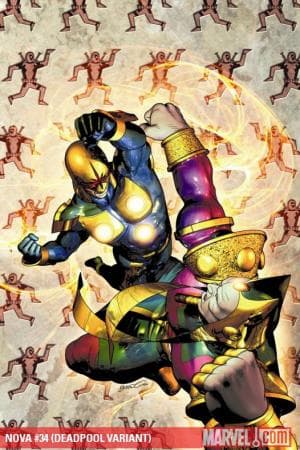 Nova (2007) #34 (DEADPOOL VARIANT)