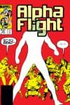 Alpha Flight (1983) #25 cover