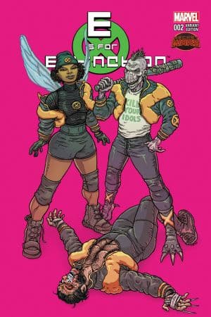 E Is for Extinction (2015) #2 (Villalobos Variant)