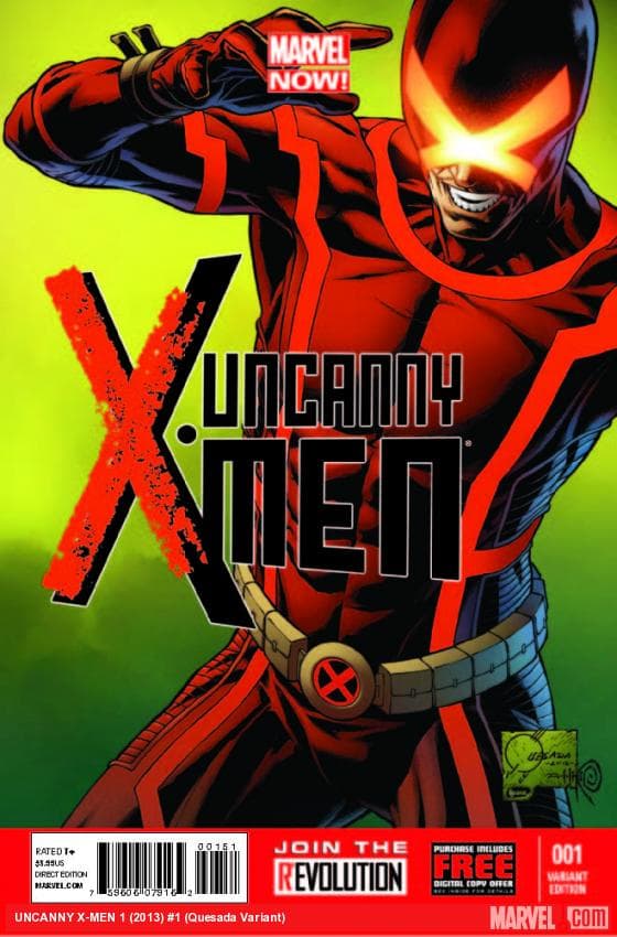 Uncanny X-Men (2013) #1 (Quesada Variant)