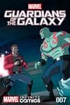 Marvel Universe Guardians of the Galaxy Infinite Comic (2015) #7 cover