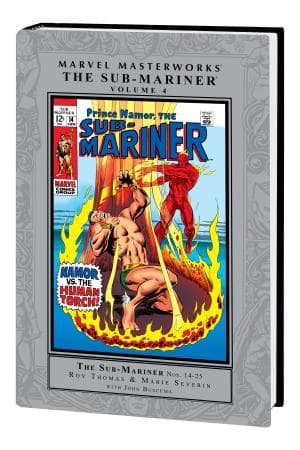 MARVEL MASTERWORKS: THE SUB-MARINER VOL. 4 HC VARIANT [DM ONLY] (Hardcover)