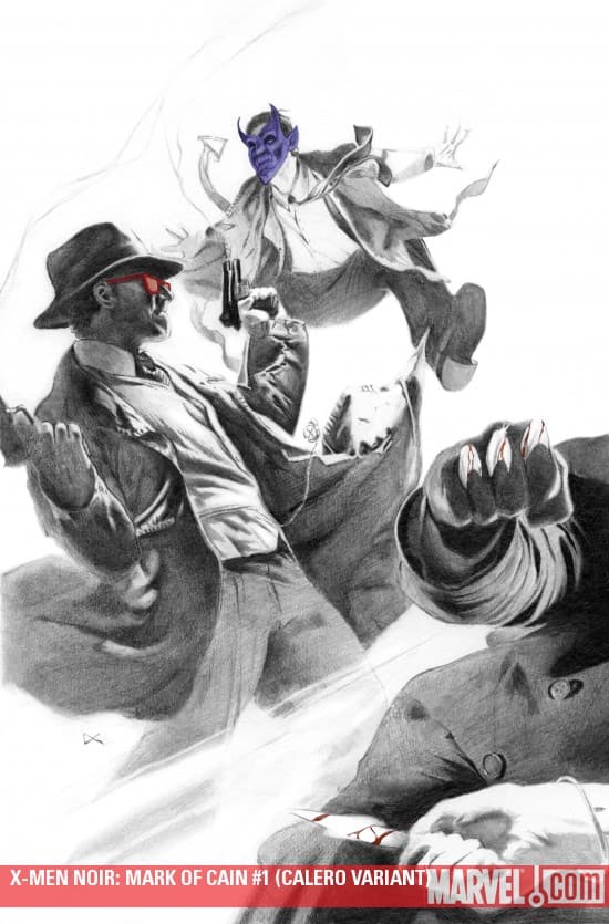 X-Men Noir: Mark of Cain (2009) #1 (CALERO VARIANT)
