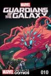 Marvel Universe Guardians of the Galaxy Infinite Comic (2015) #10 cover