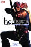 HAWKEYE BY FRACTION & AJA: THE SAGA OF BARTON AND BISHOP TPB ALEX ROSS COVER (Trade Paperback) cover