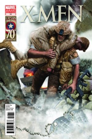 X-Men (2010) #14 (I Am Captain America Variant)