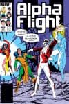 Alpha Flight (1983) #27 cover