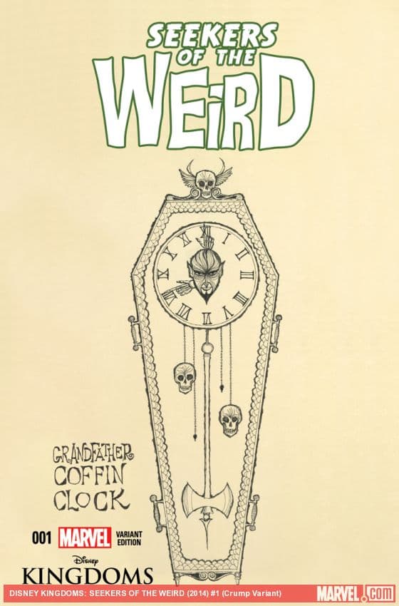 Disney Kingdoms: Seekers of the Weird (2014) #1 (Crump Variant)