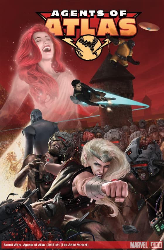 Secret Wars: Agents of Atlas (2015) #1 (Wilson Variant)
