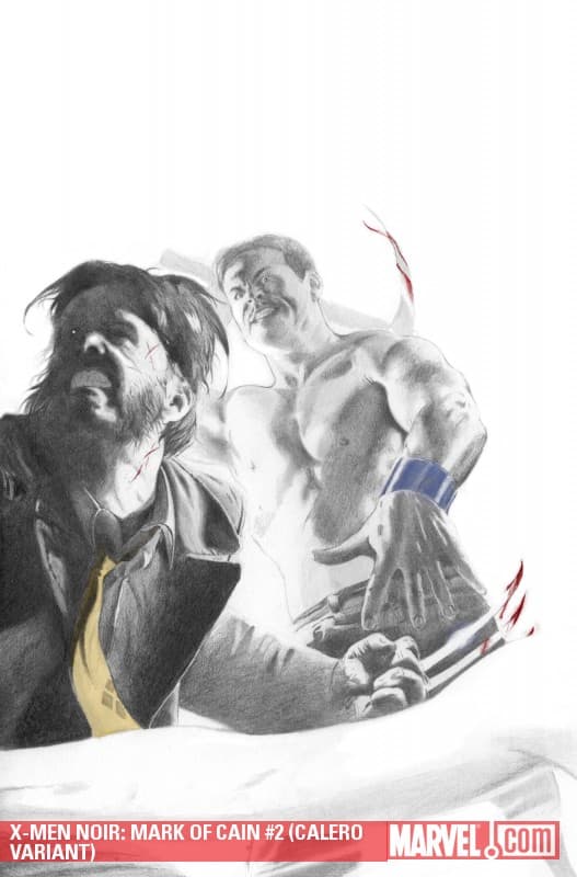 X-Men Noir: Mark of Cain (2009) #2 (CALERO VARIANT)
