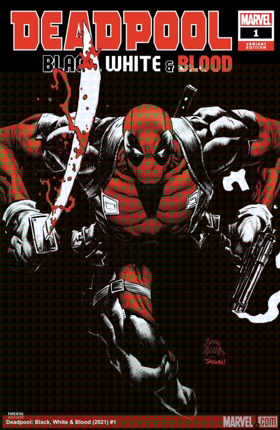 Deadpool: Black, White & Blood (2021) #1 (Variant)